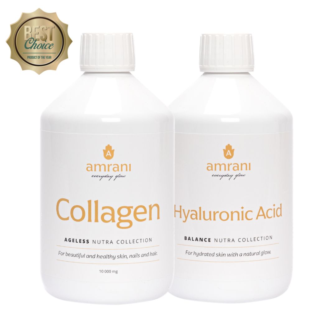 Iconic duo: Ageless Collagen + Balance Hyaluronic Acid