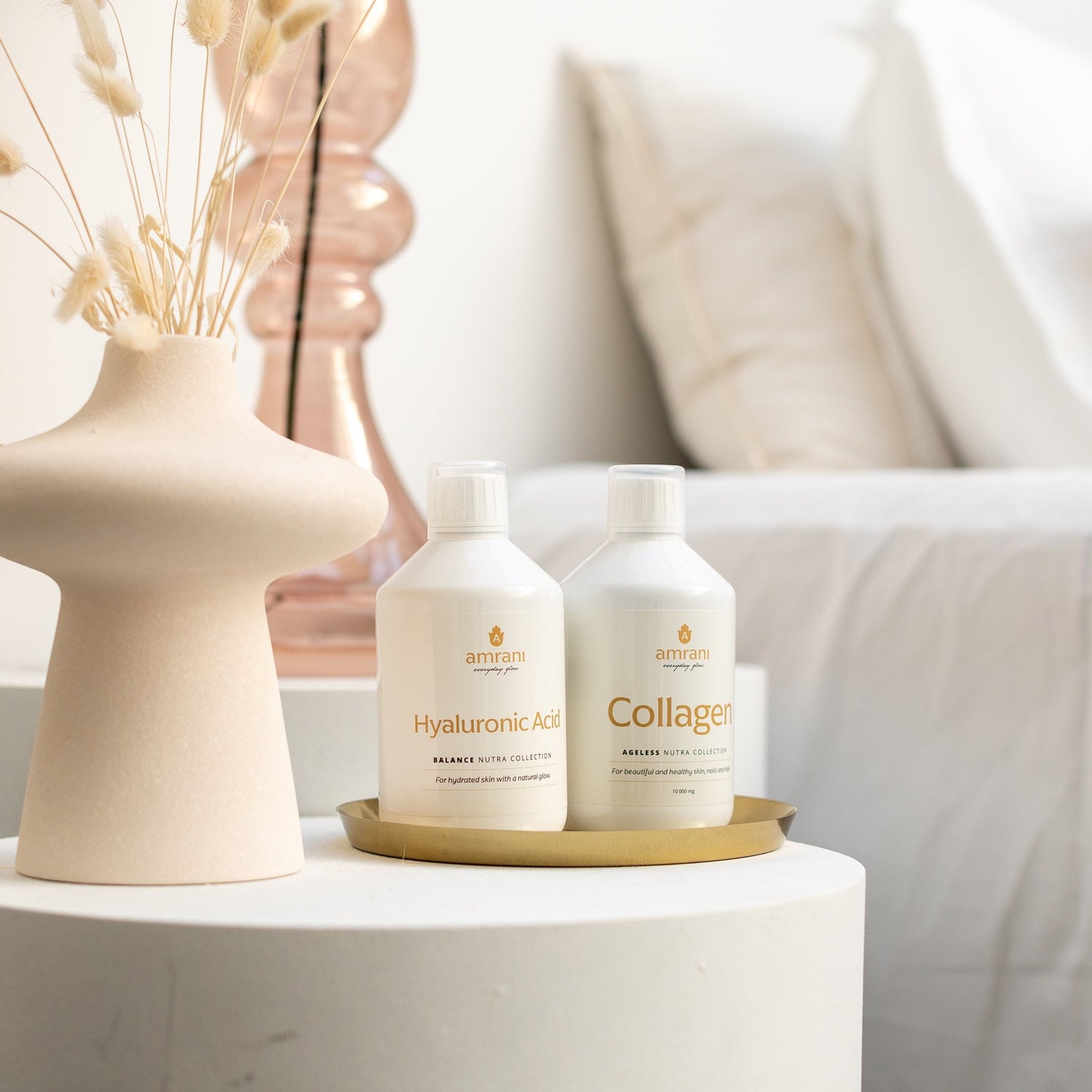 Iconic duo: Ageless Collagen + Balance Hyaluronic Acid