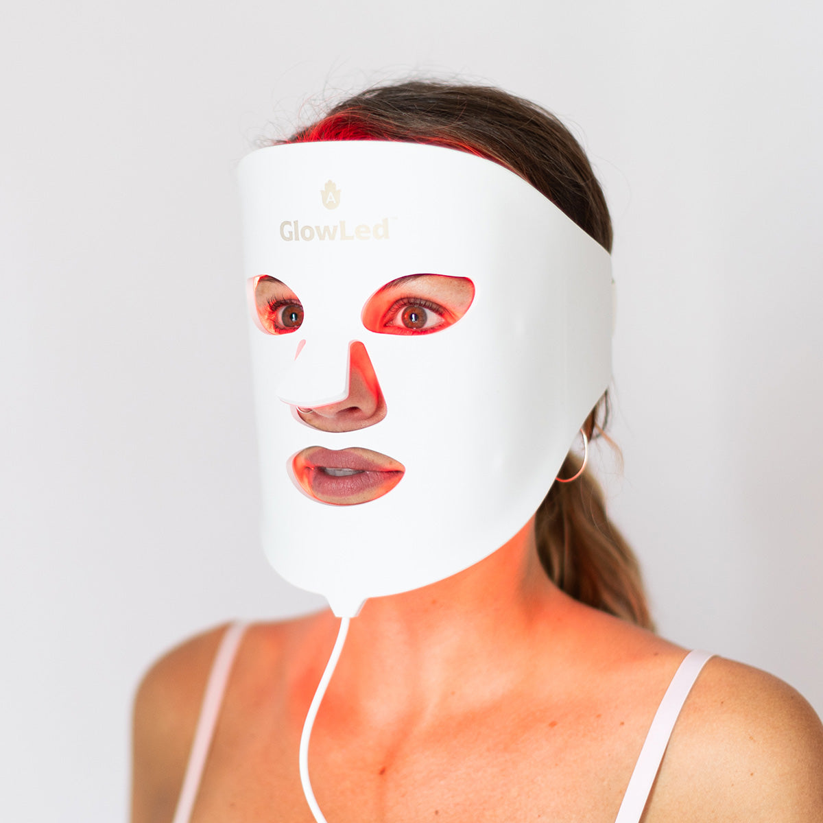 GLowLed ™ 2.0 LED Lichtherapie Gezichtsmasker  7 kleuren LED inclusief NIR